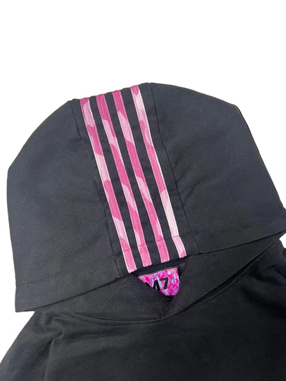 „4 stripes camo” hoodie