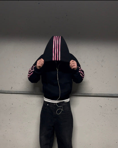„4 stripes camo” hoodie